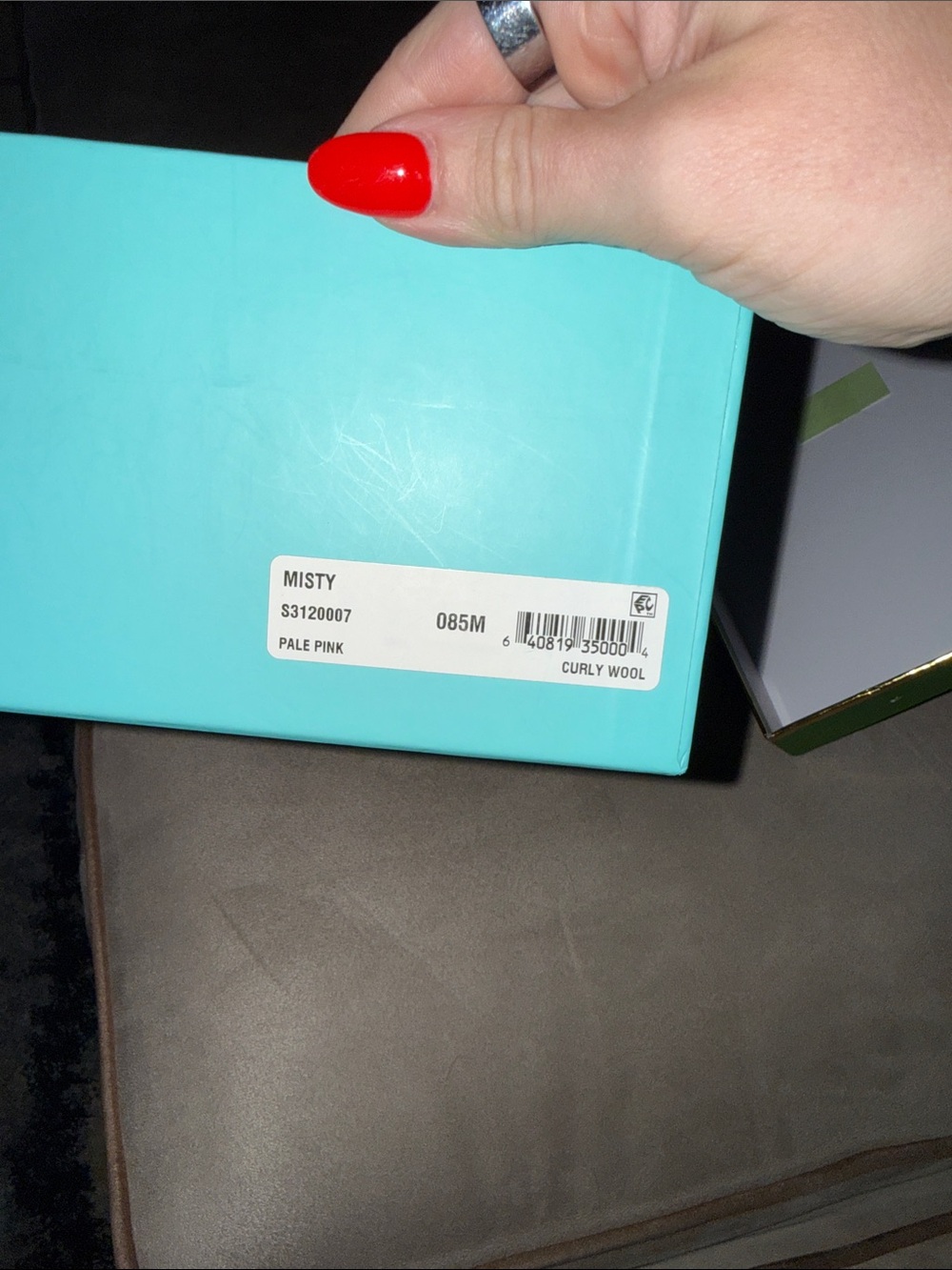 kate spade pink fuzzy slip-on sneakers - Picture 4 of 4